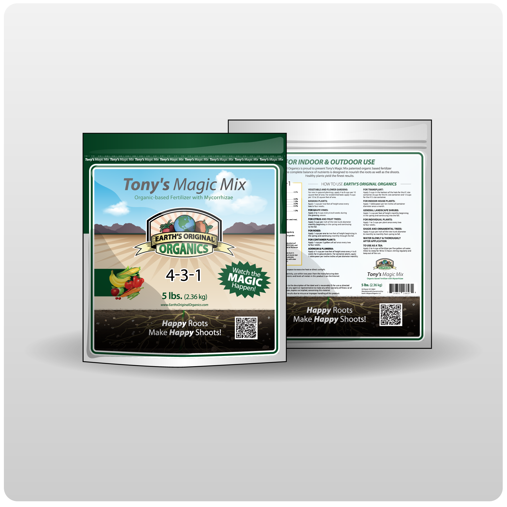 Magic Mix Science MAGIC MIX: 4-3-1 5lb bag – Earths Original Organics
